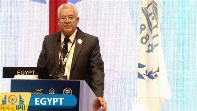 رئيس النواب أمام الاتحاد البرلماني الدولي: مصر أولت اهتمامًا خاصًا بقضية تغير المناخ