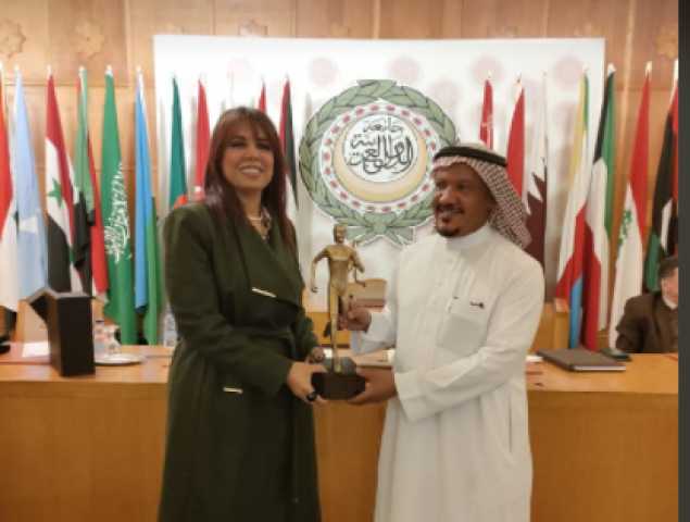 متلقى رياضة المرأة العربية يُكرم راندا رزق بجامعة الدول العربية