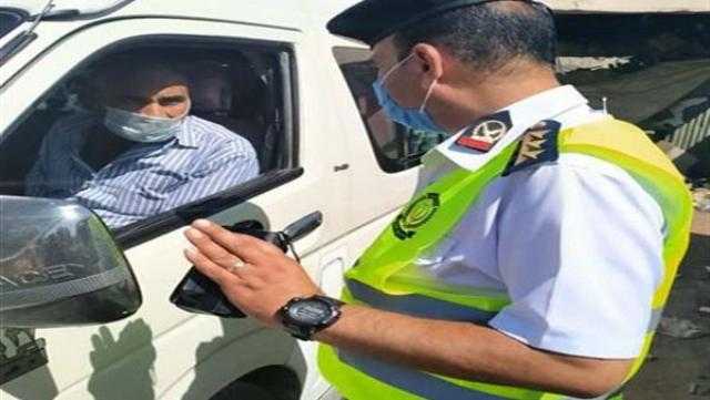 ضبط 6826 مخالفة عدم ارتداء الكمامة الواقية خلال 24 ساعة