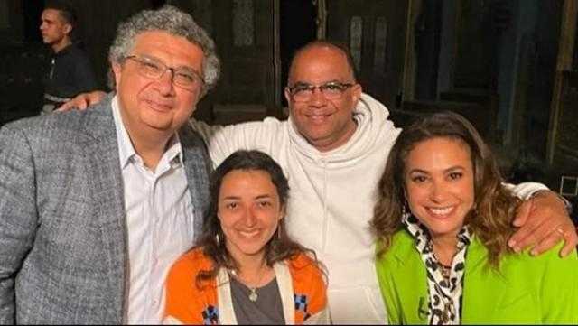 ماجد كدواني وهند صبري ينتهيان من تصوير آخر مشاهد «فضل ونعمة»