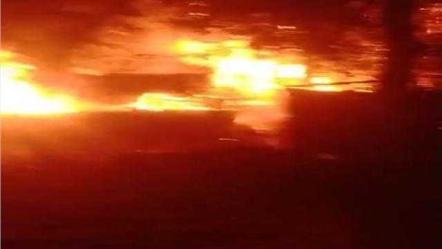 الحماية المدنية تسيطر على حريق بسيارتين في الغربية