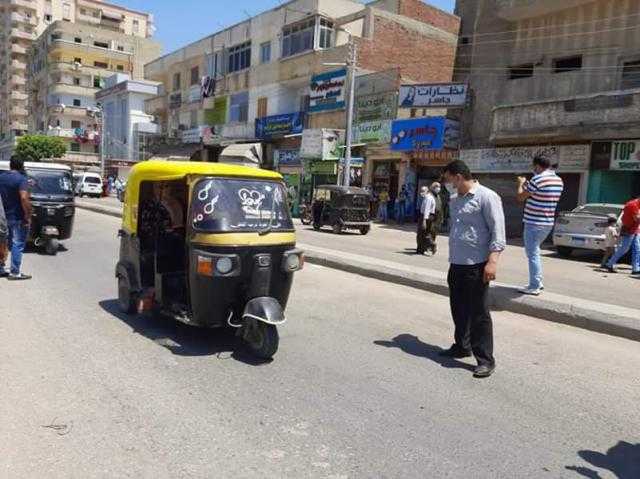 ضبط 5 أشخاص لاتهامهم بإلقاء أكياس مياه على قائدى السيارات في بورسعيد