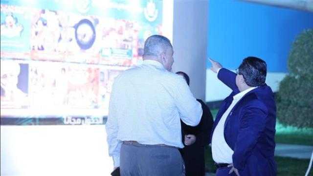 خالد جلال يتفقد مسرح ساحة الهناجر للوقوف على جاهزيته لاستقبال ”هل هلالك”