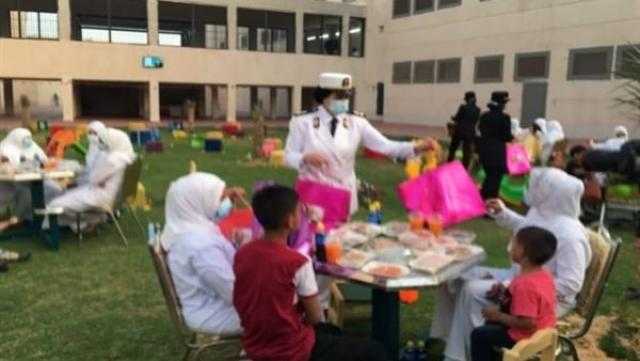 الداخلية تنظم إفطارا جماعيا للنزيلات الحاضنات وأطفالهن بمركز إصلاح وتأهيل وادى النطرون