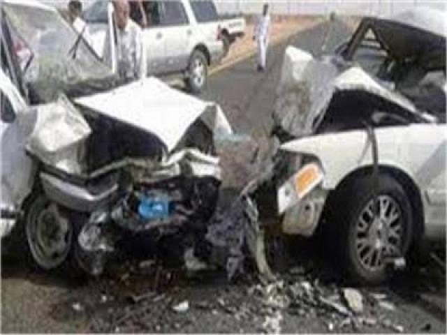 تشييع جثامين ضحايا حادث تصادم مغاغة بالمنيا