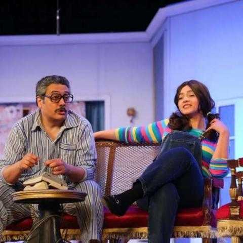 تامر فرج: لليلة الثانية على التوالي عرض مسرحية ”الحفيد” كامل العدد