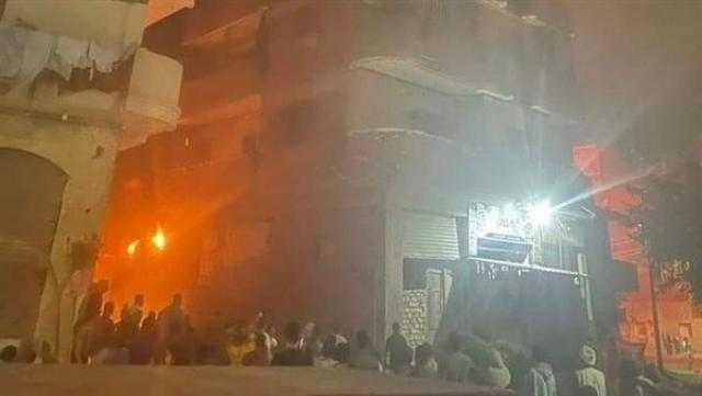 السيطرة على حريق مقهى داخل عقار سكني في 6 أكتوبر