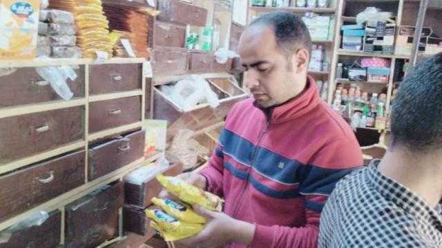 تحرير 46 مخالفة وإعدام 478 كجم مواد غذائية خلال حملات رقابية بالمنيا