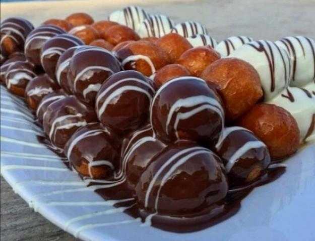 طريقة عمل الزلابية بالشيكولاتة