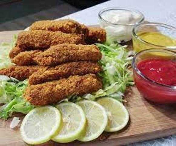 سمك مقرمش بالكورن فلكس للشيف هبة سعيد
