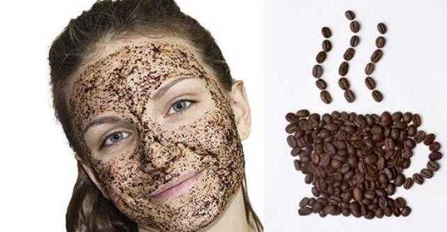 تخلصى من الحبوب بقناع القهوة