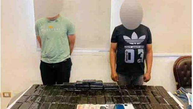 سقوط متهمين بحوزتهما 9.5 كيلو حشيش في الشروق