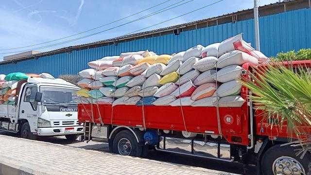 ضبط 83 طن قمح محلي محظور تداوله خارج منظومة التوريد