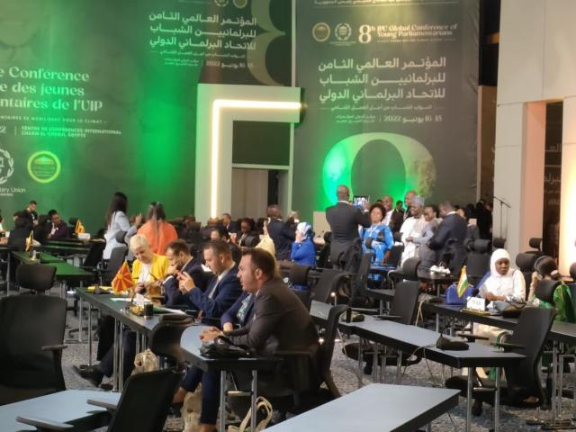 انطلاق المؤتمر العالمي الثامن للبرلمانيين الشباب بشرم الشيخ