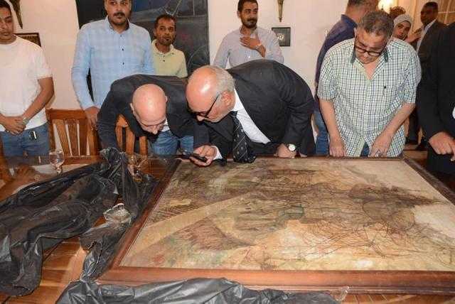 حائز لوحة عبدالهادي الجزار: ”اتعرض عليا 2 مليون جنيه وقررت إعادتها للثقافة”