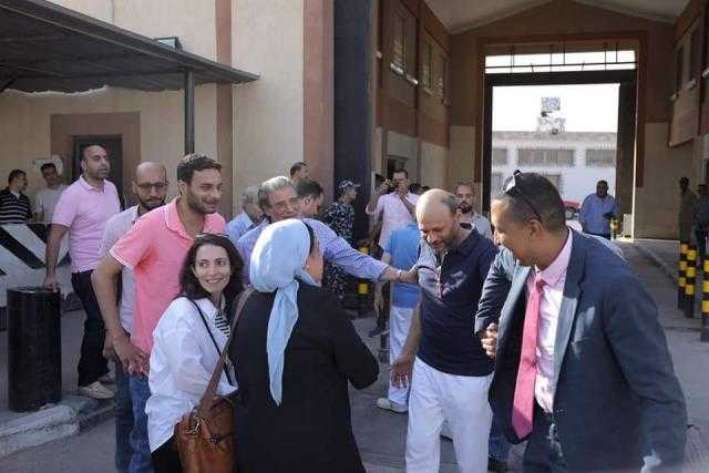 برلماني ينشر صور للمفرج عنهم بالعفو الرئاسي