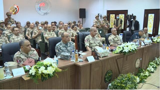 فعاليات مشروع إدارة الحرب الكيميائية بالقوات المسلحة ”غريب - 8”.. فيديو