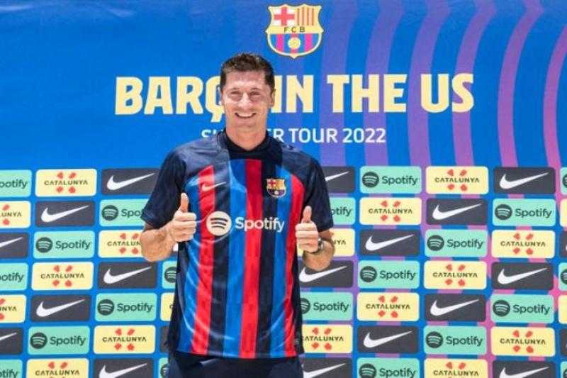 أرقام قياسية.. ليفاندوفسكي قبل الظهور الأول مع برشلونة ضد الريال