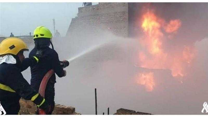السيطرة على حريق بمنزل بالفيوم دون إصابات