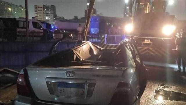 سقوط سيارة في ترعة الإسماعيلية دون خسائر بشرية