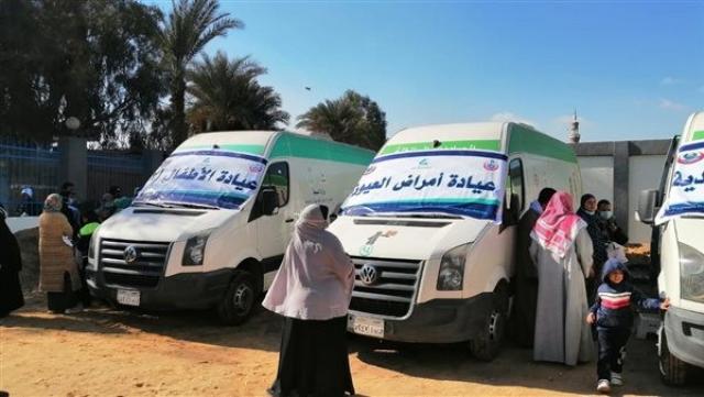 إطلاق 6 قوافل طبية في المناطق النائية والمحرومة ضمن «حياة كريمة»