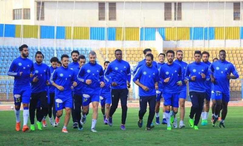 الإسماعيلى يخوض مرانه استعدادا لمواجهة الجونة فى الدورى