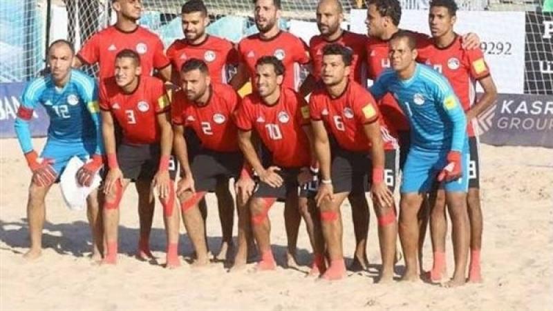 اختيار قائمة مصر لمواجهة غانا الفاصلة في تصفيات أمم أفريقيا للكرة الشاطئية