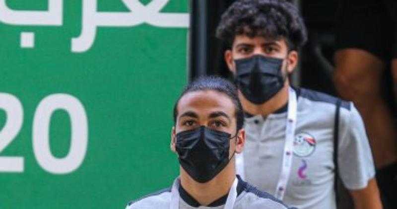 منتخب الشباب يصل ملعب الأمير سلطان لمواجهة السعودية فى نهائي كأس العرب