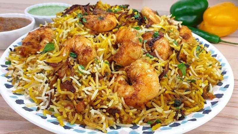طريقة عمل برياني ربيان هندي