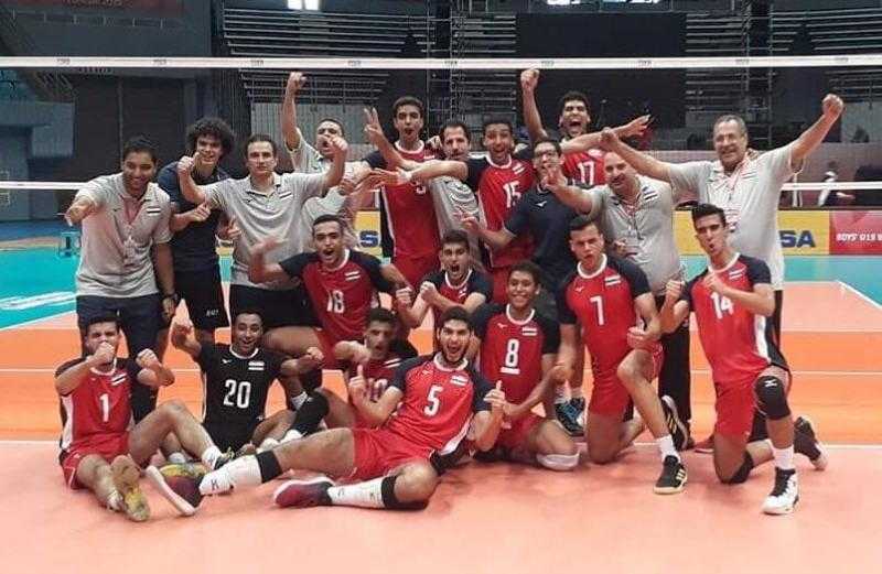 مصر تهزم الكاميرون ببطولة إفريقيا لشباب الكرة الطائرة