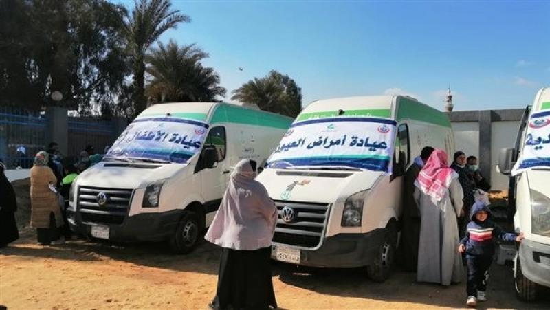 الصحة تواصل اليوم إطلاق قوافلها الطبية في 6 محافظات ضمن «حياة كريمة»