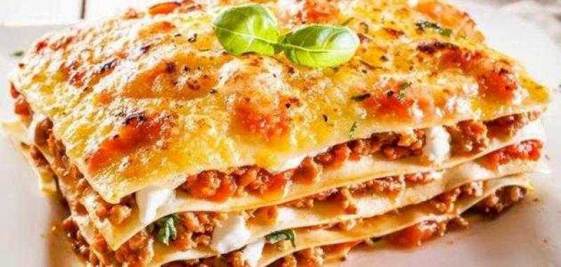 طريقة عمل لازانيا بالموتزاريلا