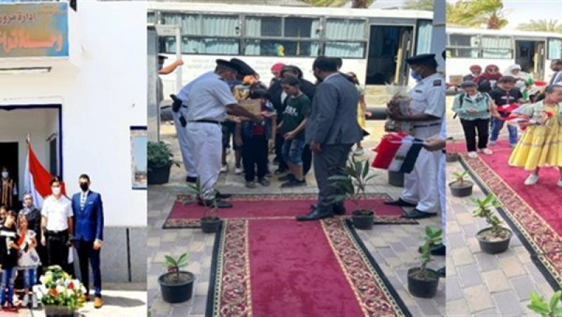 مديرية أمن الوادي الجديد تنظم زيارة للأطفال ذوي الهمم إلى المنشآت الشرطية
