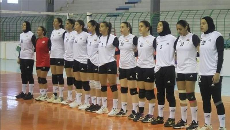 منتخب مصر يلتقى الكاميرون في ختام بطولة أفريقيا لناشئات للطائرة
