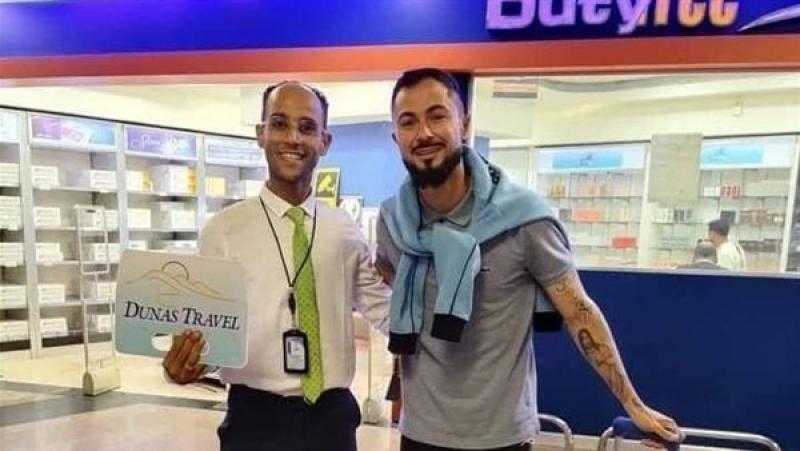 برونو سافيو لاعب الأهلي الجديد يصل القاهرة للخضوع للكشف الطبي