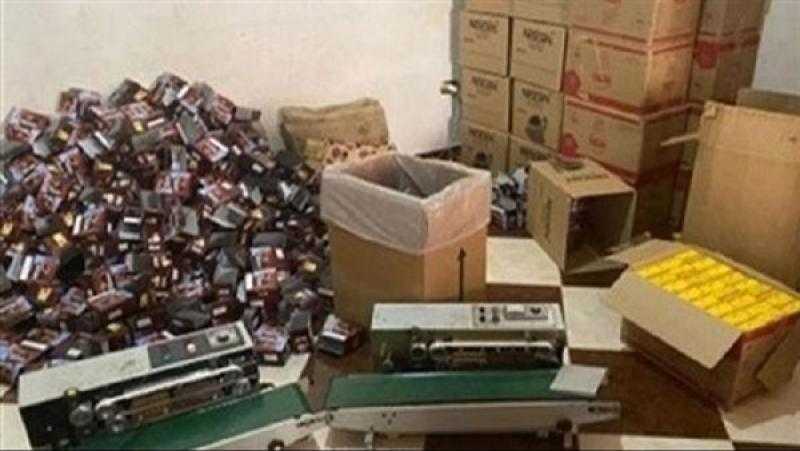 التحقظ على كمية من النسكافية مجهول المصدر في أسيوط