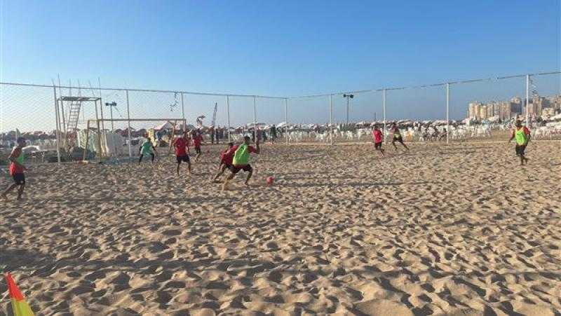 انطلاق معسكر منتخب الشاطئية اليوم