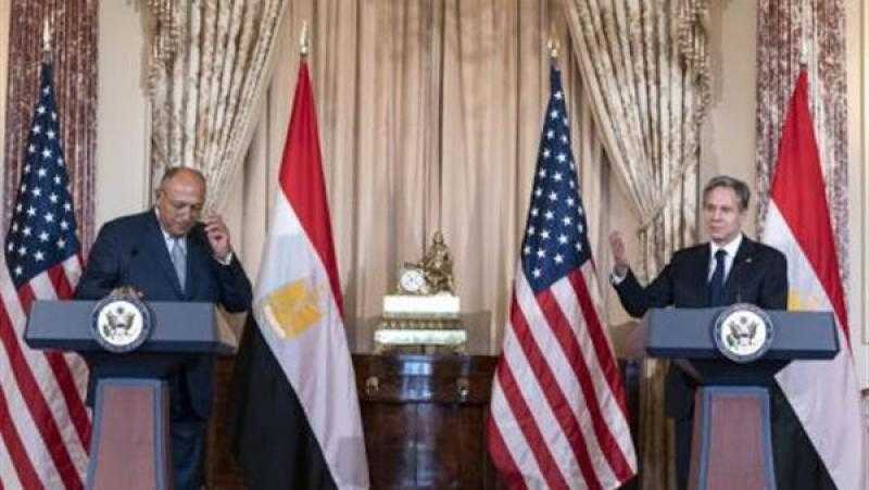 وزير الخارجية ونظيره الأمريكي يتفقان على استمرار التنسيق لإنهاء الحرب في غزة