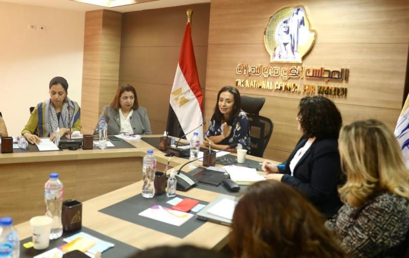 مايا مرسي تجتمع مع ممثلي منظمة الأمم المتحدة للمرأة لمناقشة خطط عمل مستقبلية |صور