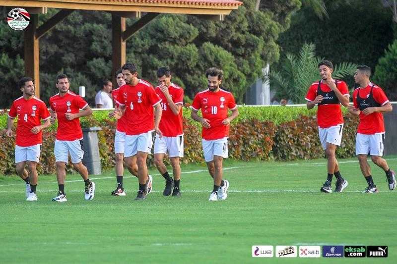 منتخب مصر يواصل تدريباته استعدادًا لمواجهة ليبيريا