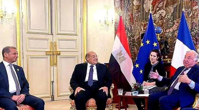 رئيسا ”الشيوخ” في مصر وفرنسا يبحثان تعزيز العلاقات وتوطيد العمل البرلماني
