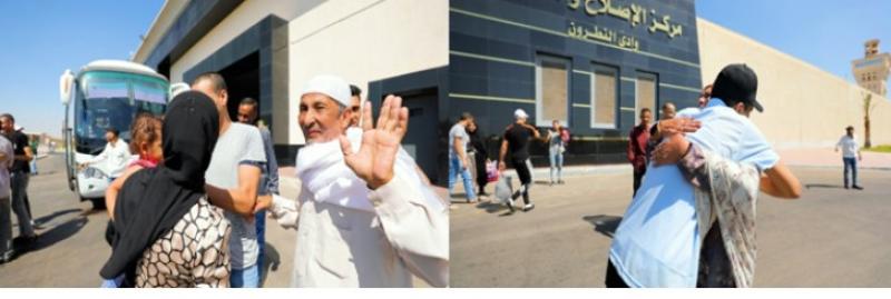 الإفراج عن 1557 نزيلا بمناسبة ذكرى نصر أكتوبر