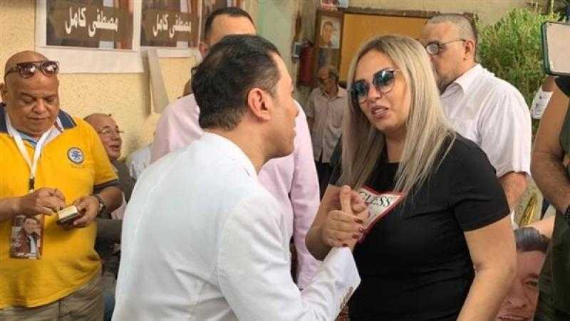 سوما: دعمي لـ مصطفى حلمي.. وأتمنى مشاركة واسعة في الانتخابات