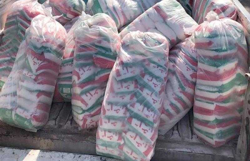 الأجهزة الأمنية تضبط 123 طن سكر ودقيق بالسوق السوداء
