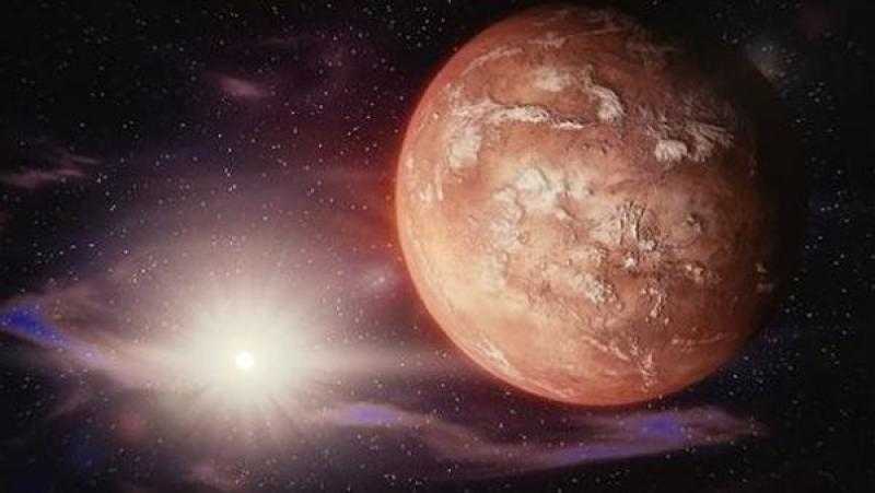 ظهور كوكب المريخ اليوم في السماء