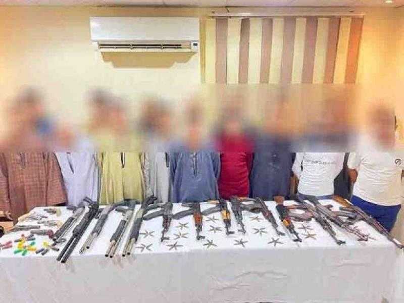 ضبط 5 قضايا اتجار بالمخدرات و30 قطعة سلاح في حملة مكبرة بأسيوط