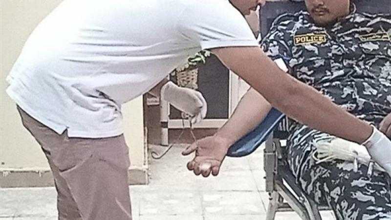 مديرية أمن الأقصر تنظم حملة للتبرع بالدم