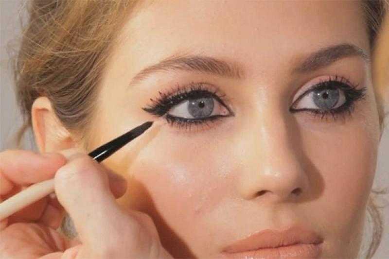 مكياج سهل لتكبير العيون الصغيرة