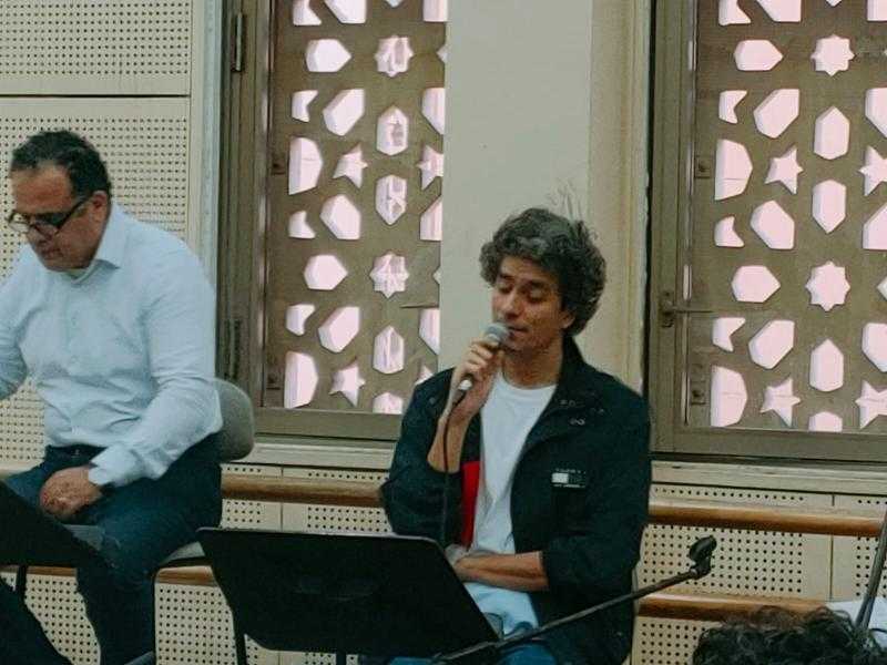 محمد محسن يجرى بروفات استعدادًا لحفل الليلة بمهرجان الموسيقى العربية