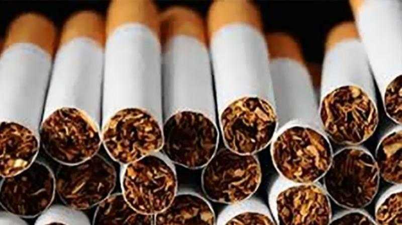 ضبط 202 ألف عبوة سجائر مهربة جمركيًا